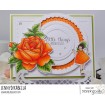 EDGAR AND MOLLY VINTAGE FLOWER SET RUBBER STAMPS